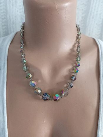 Collier multicolore vintage