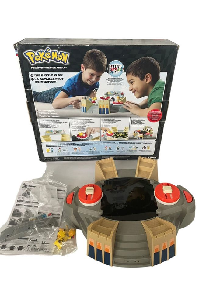 Pokémon Battle Arena Pikachu Vs Baggiguane Tomy - photo numéro 2