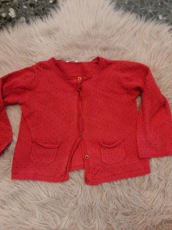 Gilet boutchou 2 ans