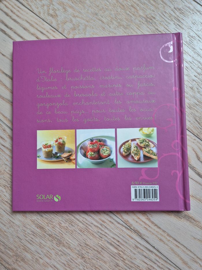 Livre cuisine antipasti - photo numéro 2