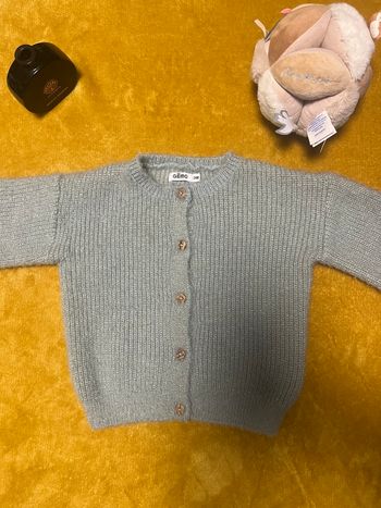 Gilet pull laine fille 24 mois