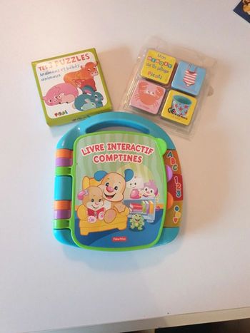 Livre Interactif Comptines - Fisher Price