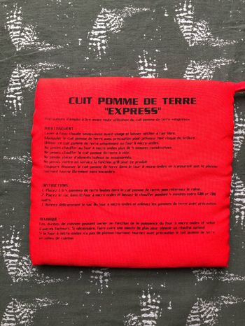 Cuit pomme de terre EXPRESS
