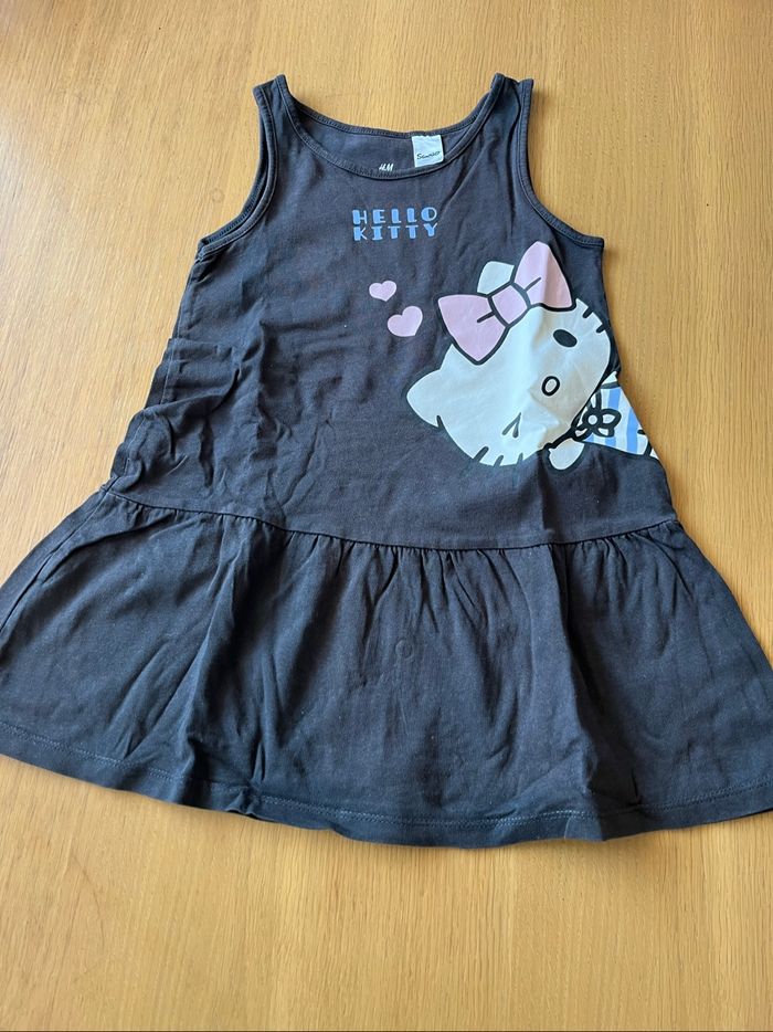 Robe Hello Kitty noire H&M 4A TBE