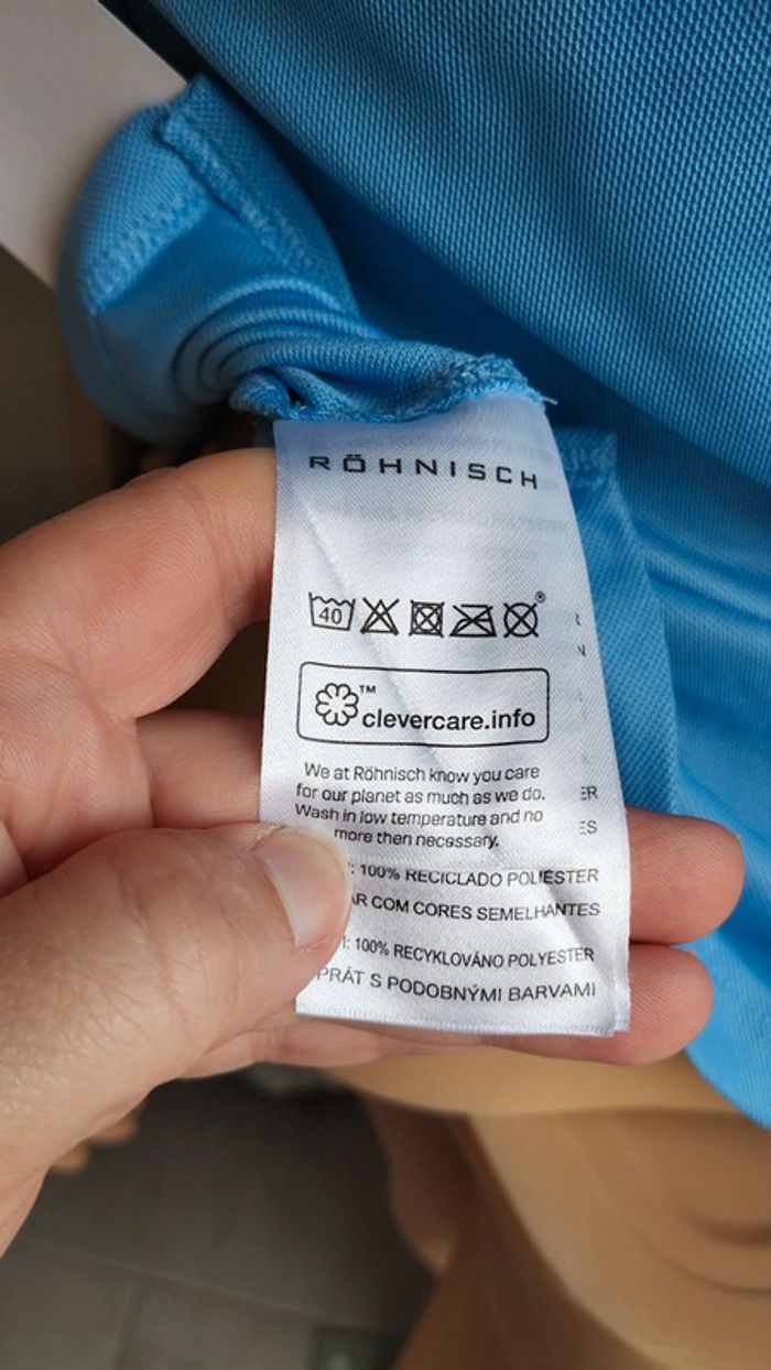 Polo bleu femme taille xxs - photo numéro 11