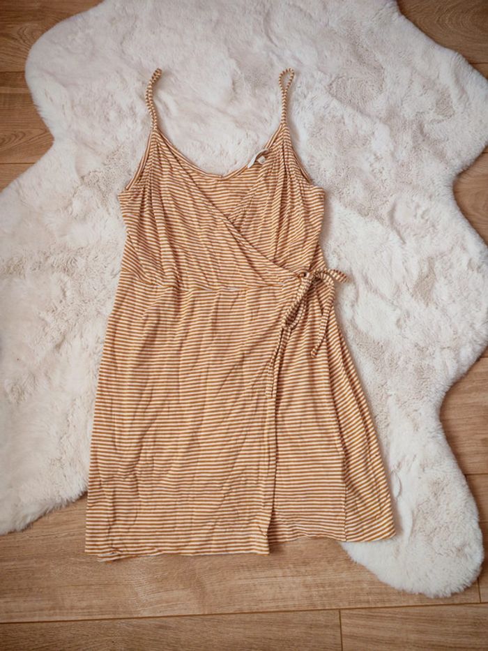 Lot Robes été débardeur rayée h et m 38 - photo numéro 2