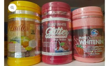 LADIES SHINE,  GLUTA WHITE GLITTER 
