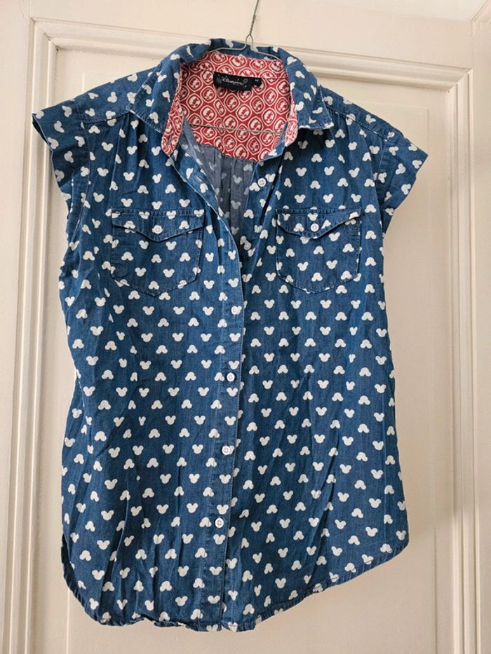 Chemise manches courtes disney Mickey