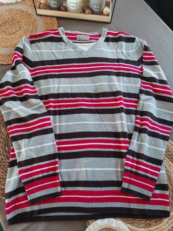 Pull à rayures