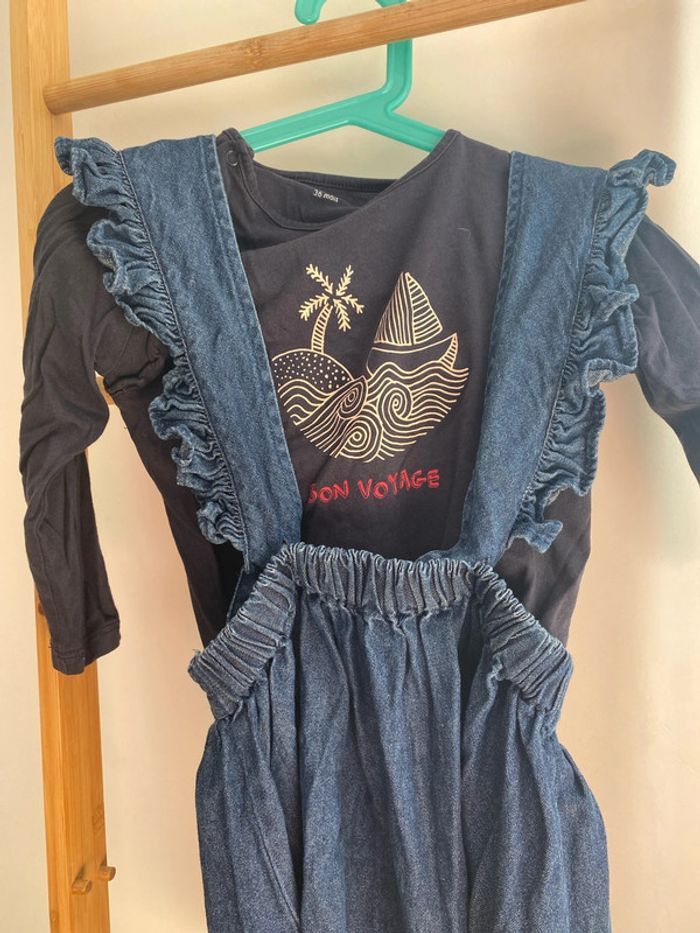 Ensemble robe bretelle monoprix kids - photo numéro 2