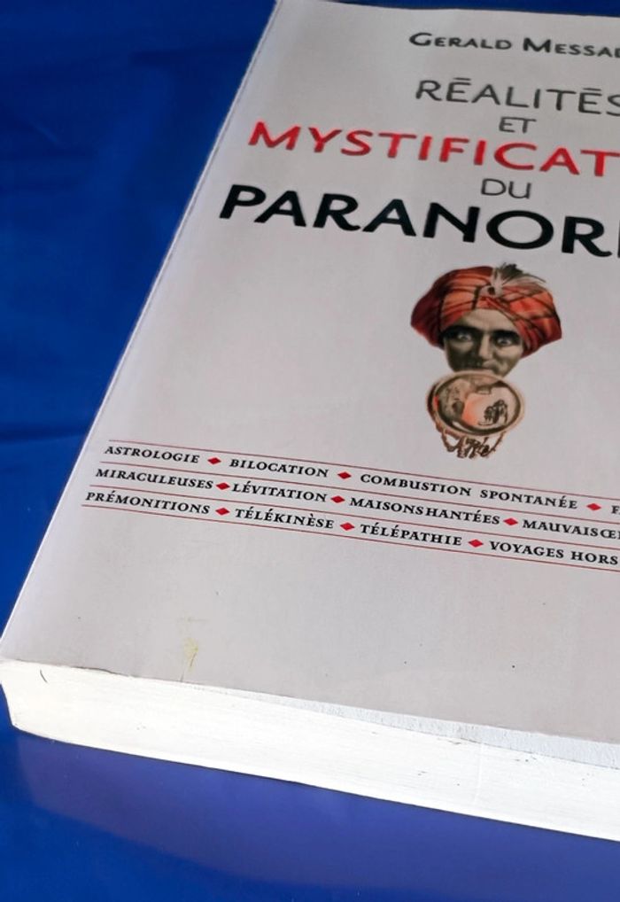 Livre : Réalité et mystifications du paranormal de Gérald Massadié - photo numéro 4