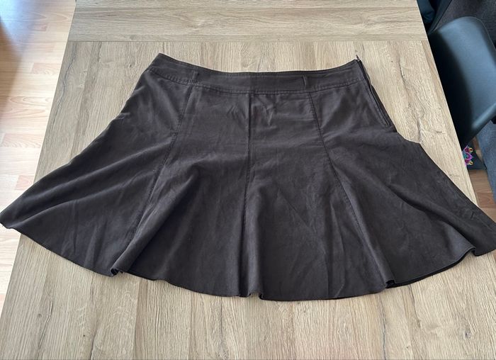 Jupe femme marron taille 48 Ikebana
