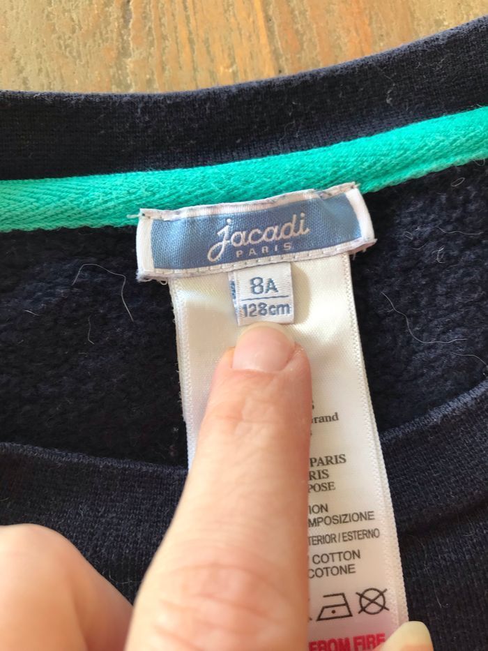 Sweat jacadi - photo numéro 2