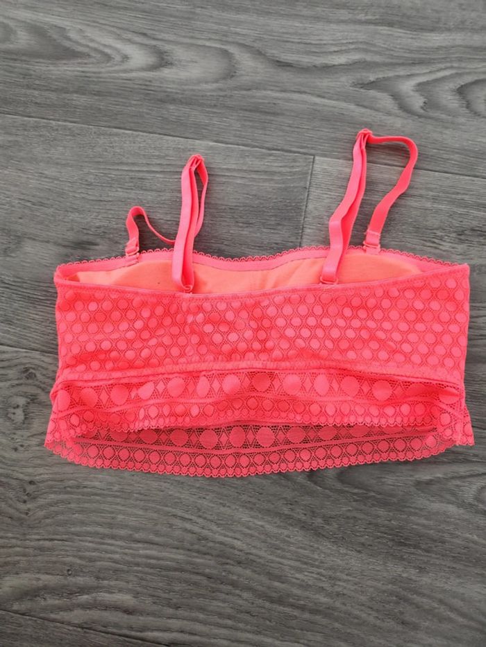 Brassière corail fluo - photo numéro 2
