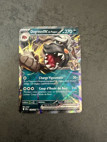 Carte Pokémon Dogrino EX Pepper DRI 139