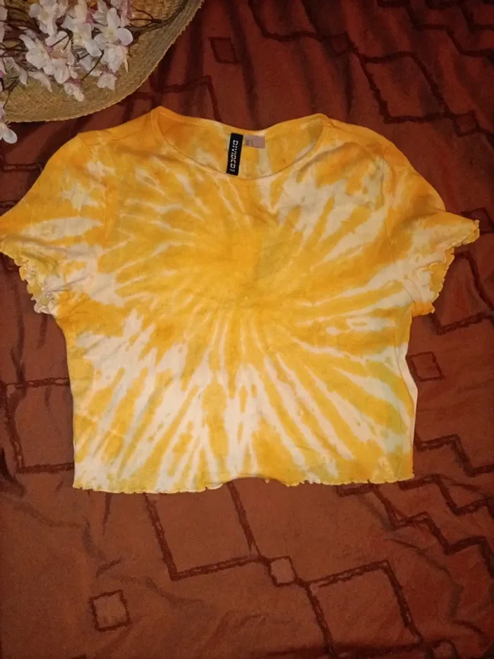 T shirt manches courtes H&M S - photo numéro 2