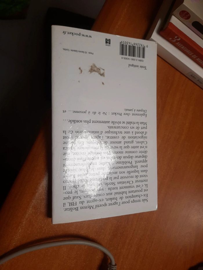 Lot 2 livres thriller policier - photo numéro 10