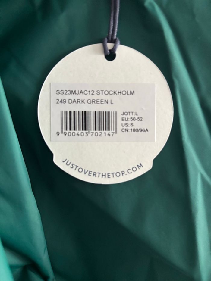 Coupe vent Jott, Stockholm, vert, taille L, neuf - photo numéro 3