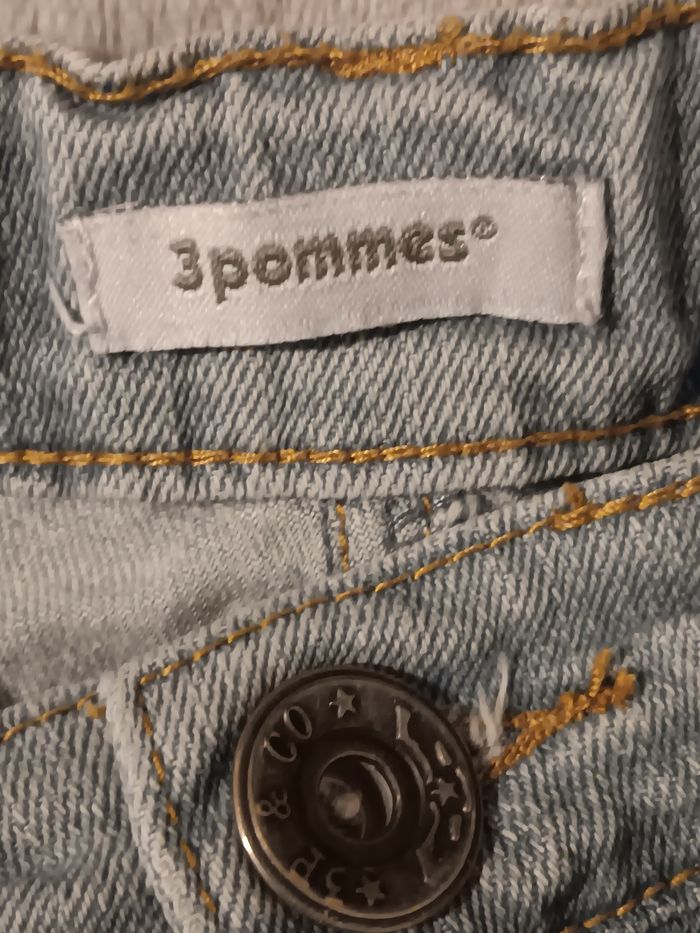 Jean casual garcon 3 pommes 8ans - photo numéro 3