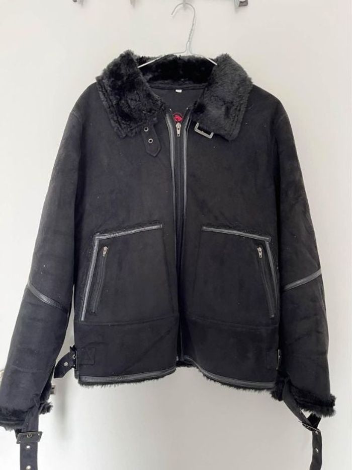 Manteau Chaud Noir Femme