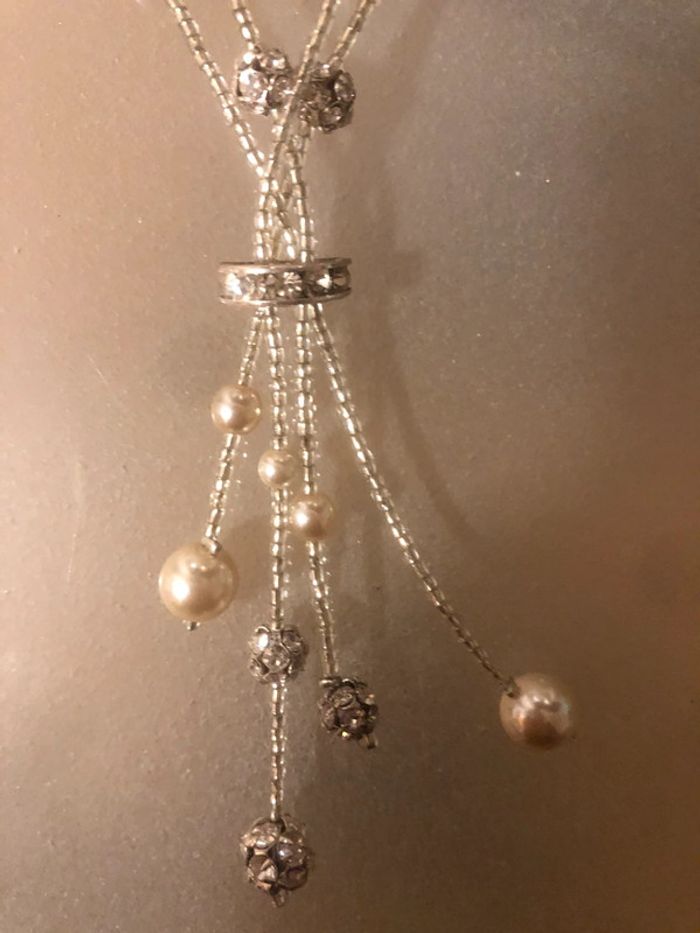 Collier de perle mariée - photo numéro 2