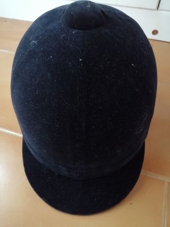 Bonde de cheval velours noir Taille 55 Décathlon