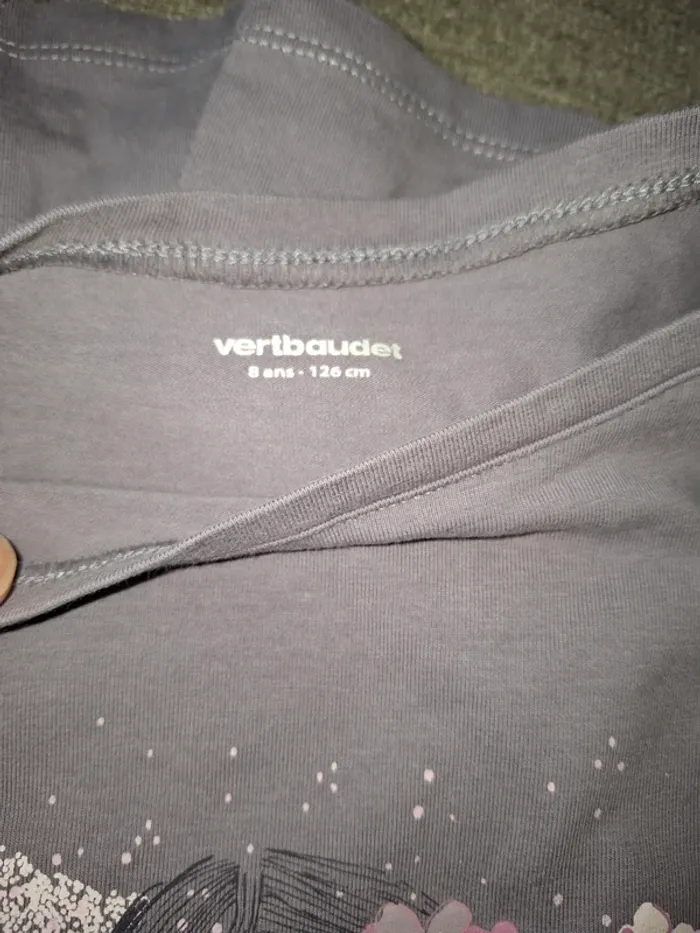 T-shirt manches longues Vertbaudet 8 ans - photo numéro 5