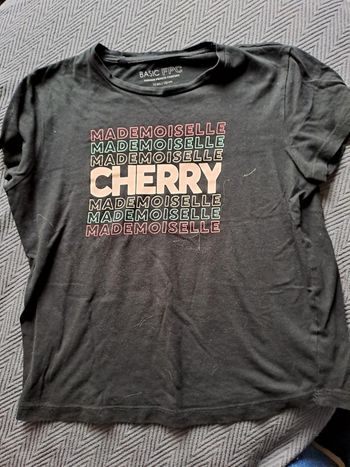 Tshirt mc Melle Cherry 12 ans