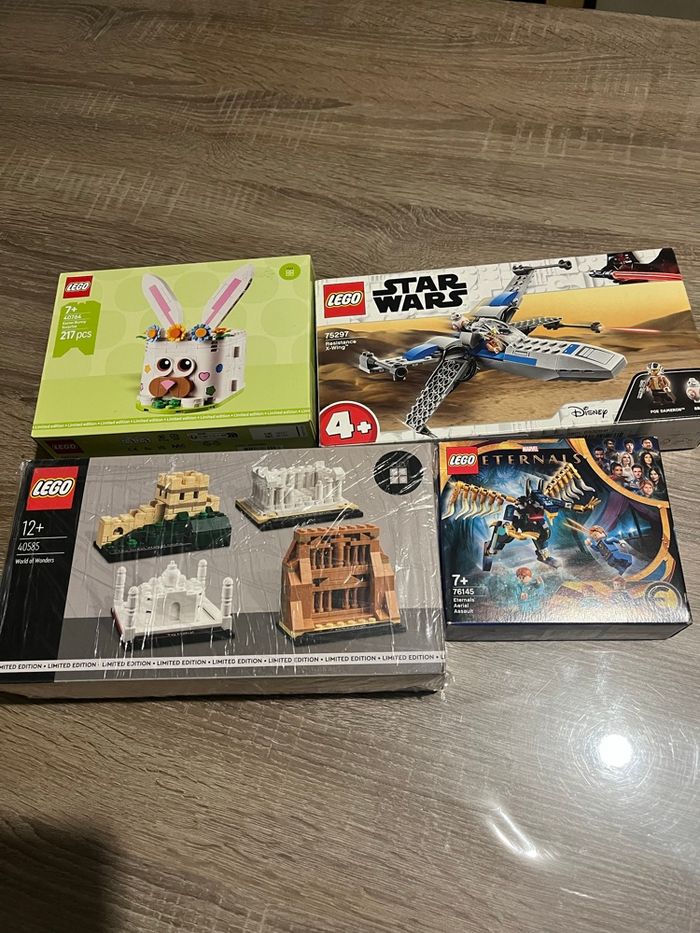 LEGO Collection | Star Wars, Eternals, Pâques & Merveilles du Monde