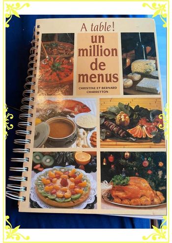 Livre 1 million de menus