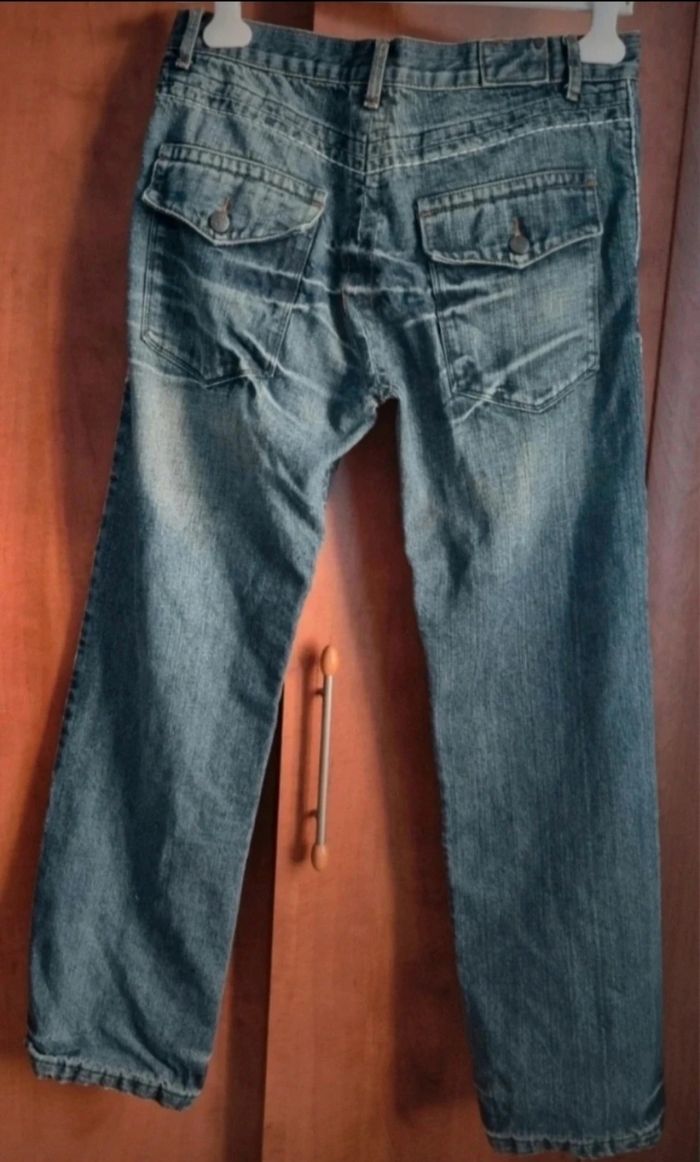 Jeans avec effet délavé taille 34(44FR) - photo numéro 5