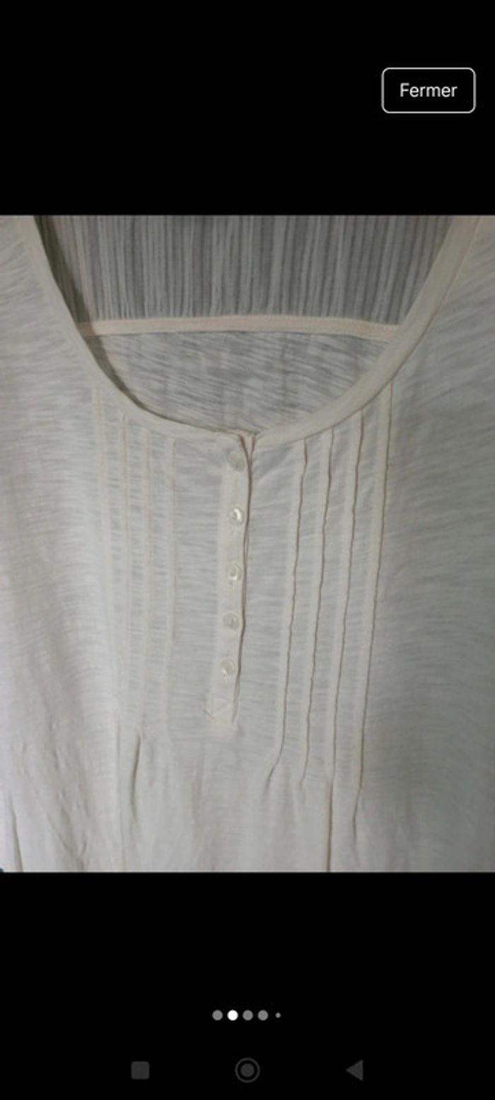 Tee shirt écru - photo numéro 2