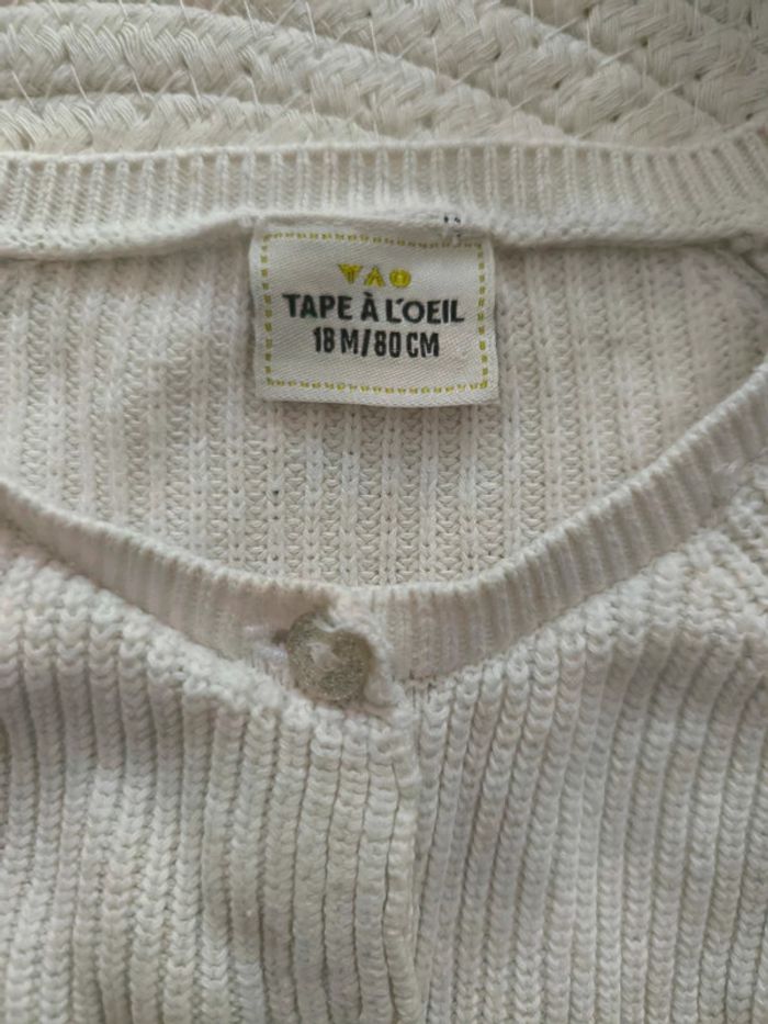 Gilet blanc TAO - photo numéro 2
