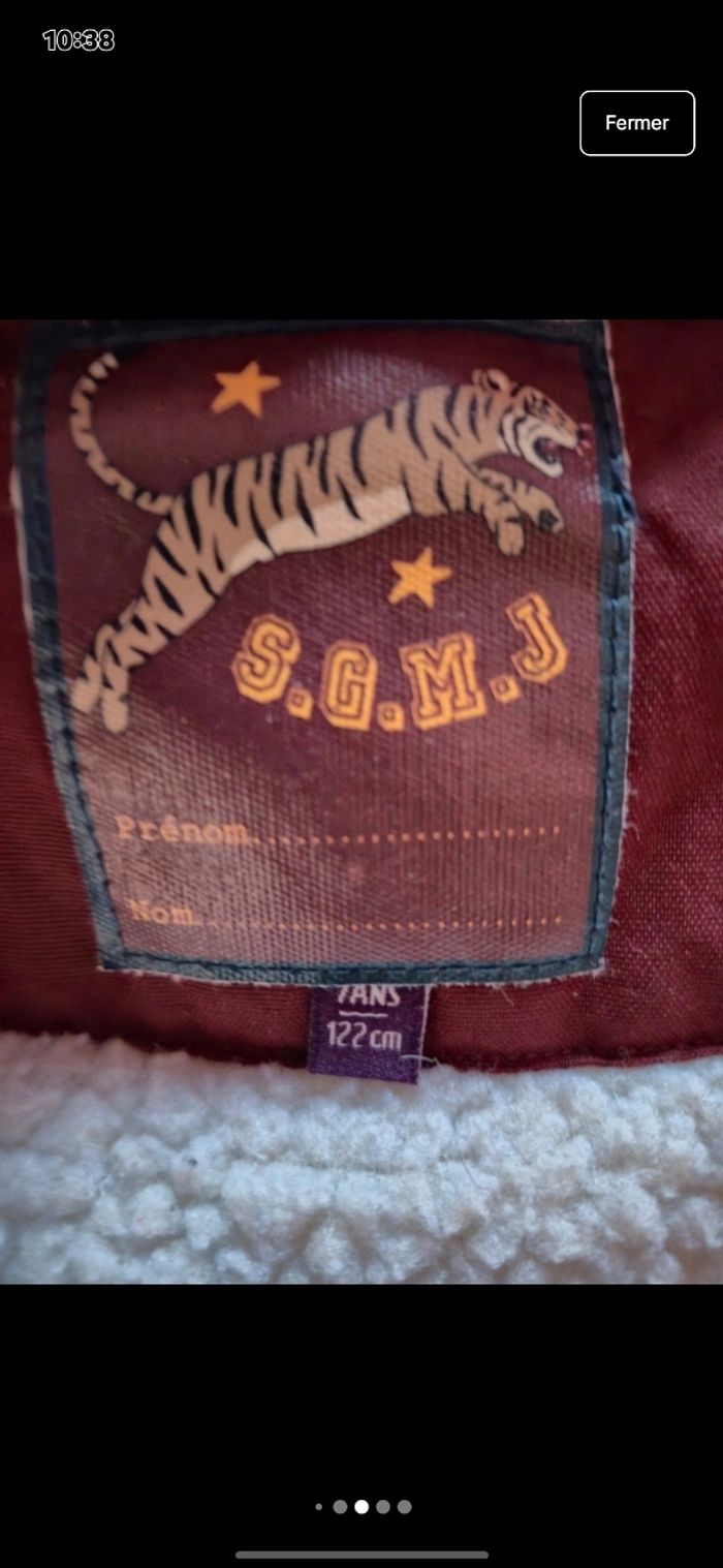 Manteau garçon sergent major 7 ans - photo numéro 4