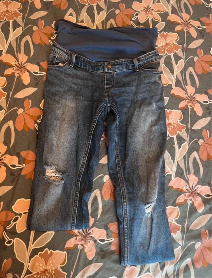 Jean de grossesse slim