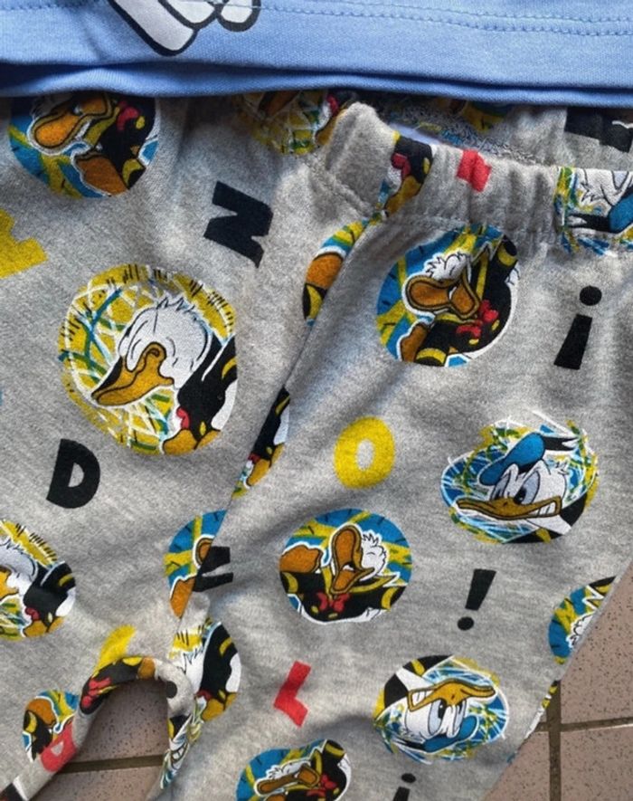 Ensemble Sweat pantalon Original marines 6 9 mois Disney Baby Donald Duck val 22,9 Neuf  En coton - photo numéro 5