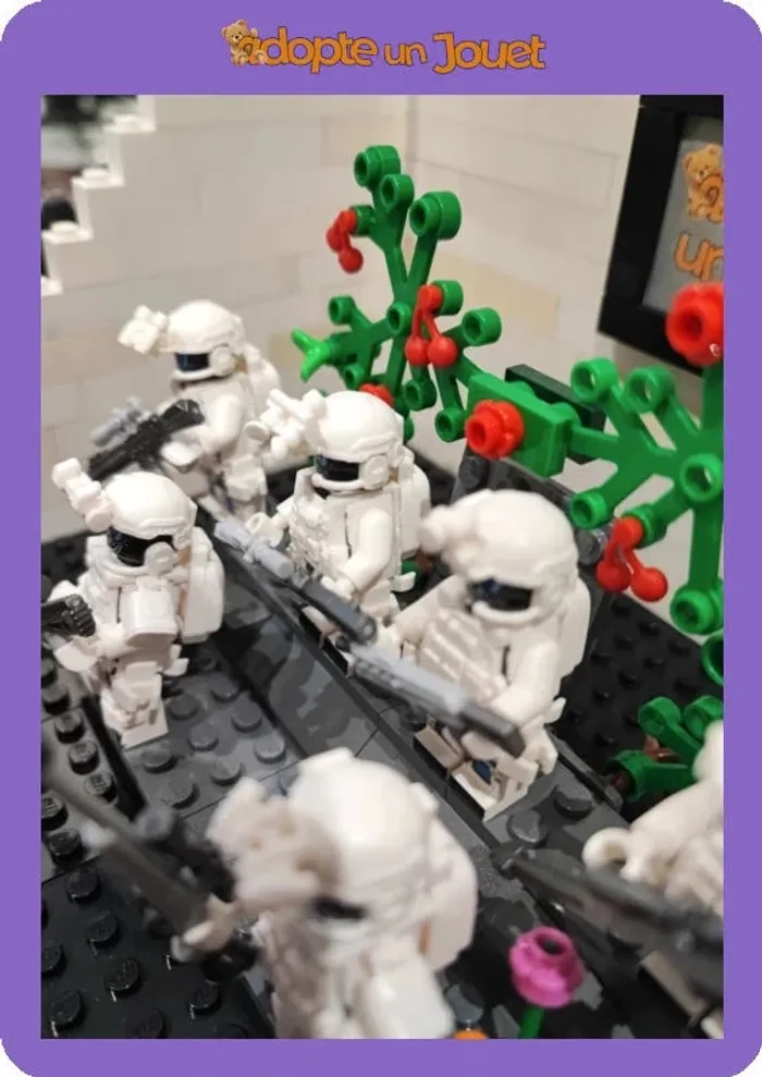 🚁 Lot de 6 figurines militaires 🔫 LM24 🪖Forces Spéciales - type Lego - photo numéro 6