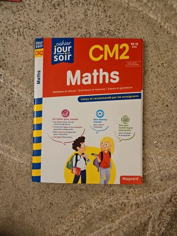 Cahier du jour soir CM2