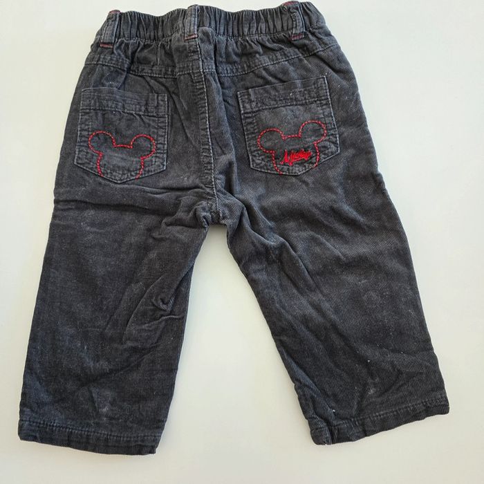 Pantalon velours  - disney  Mickey- 12 mois - photo numéro 2