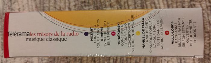 Beau coffret DVD Telerama série "Les trésors de la radio - musique classique" - photo numéro 2