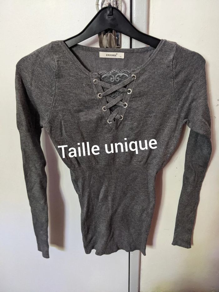 Pull taille unique