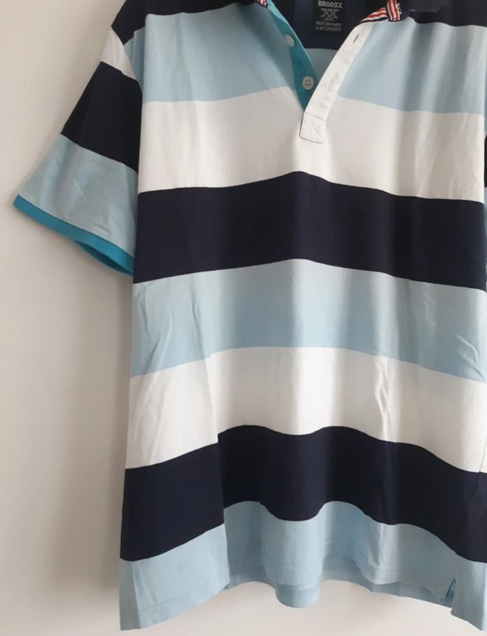 Polo rayé Brooxx XXL - photo numéro 3