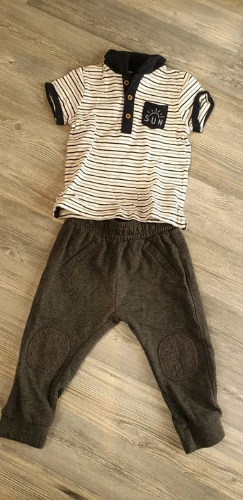 Ensemble pantalon et polo