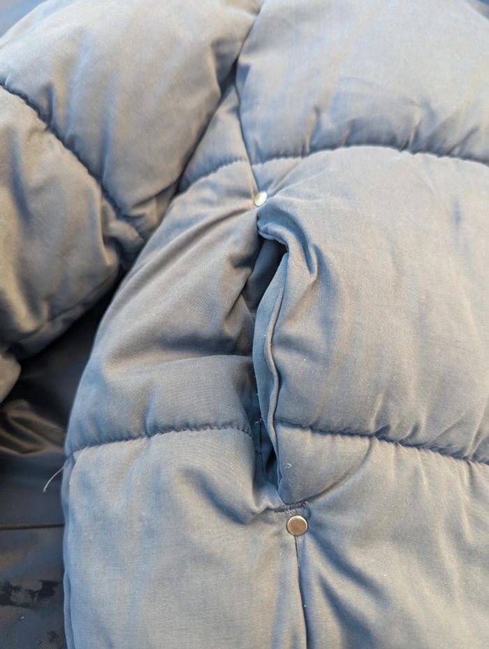 Manteau / doudoune grise 8 ans - photo numéro 5