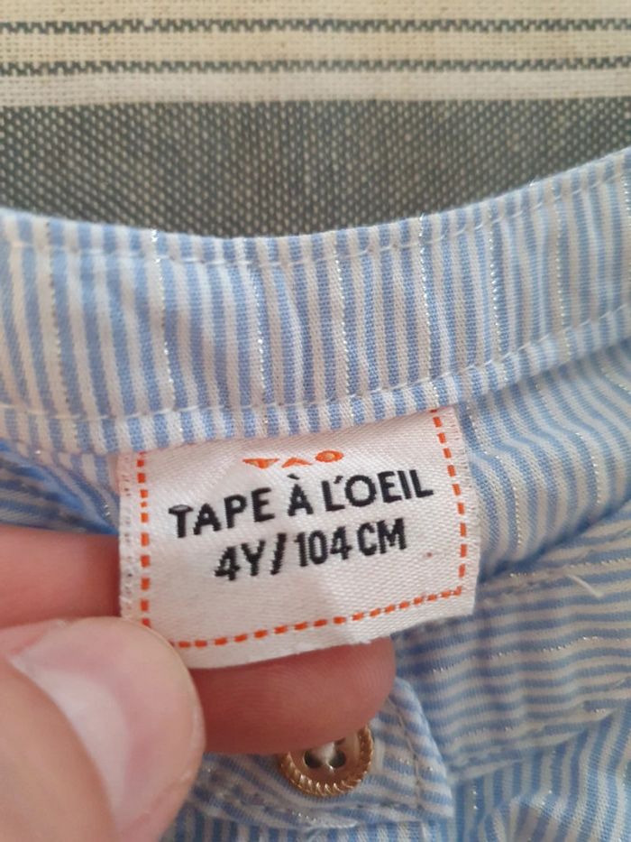 Blouse Tape à l oeil taille 4 ans - photo numéro 4
