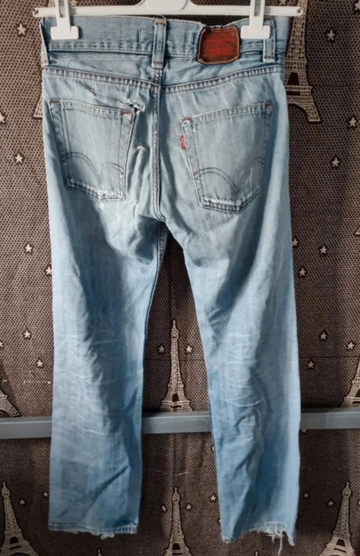 Jeans à trous taille 38 Levi's 506 standard - photo numéro 2