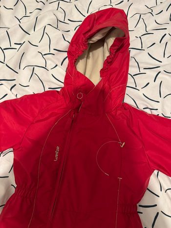 Combinaison de ski rouge