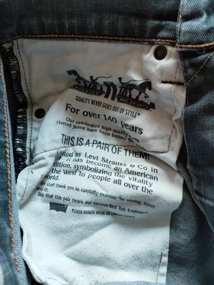 Jeans Levi's W26 / L32 - photo numéro 15