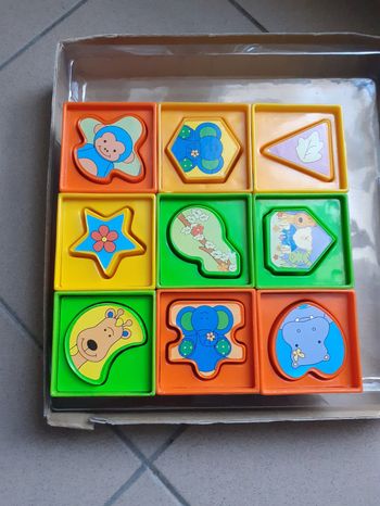 Cubes d activités puzzle