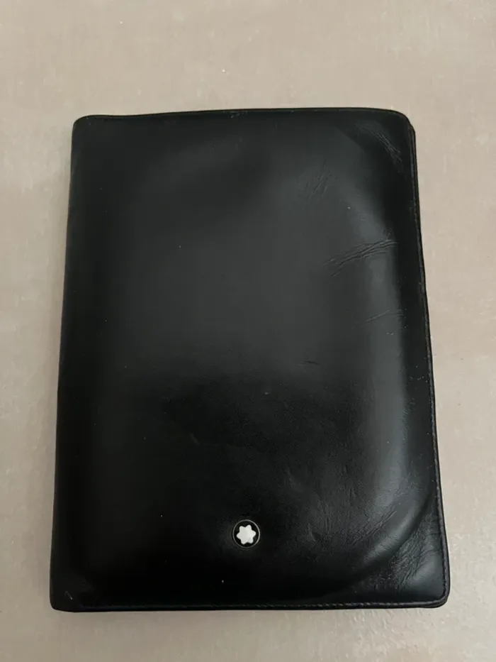Portefeuille en vrai cuir marque Montblanc - photo numéro 6